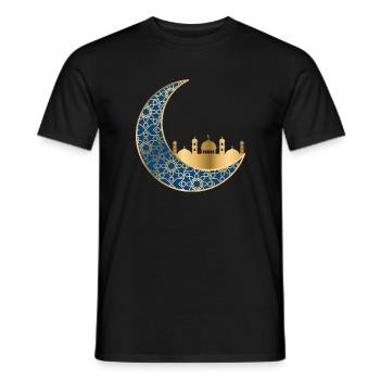 Ramadan Mubarak muslim islam Fasten moslem Allah - Männer T-Shirt - Schwarz - Vorne - AI Model Male 178 light (178cm)
