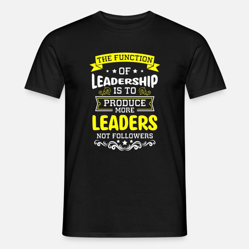 Chef Teambuilding Firma Kollege - Männer T-Shirt - Schwarz