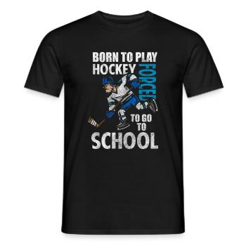 Hockey sur glace Hockey sur glace Masque Goal - T-shirt homme - noir - Devant - AI Model Male 178 light (178cm)