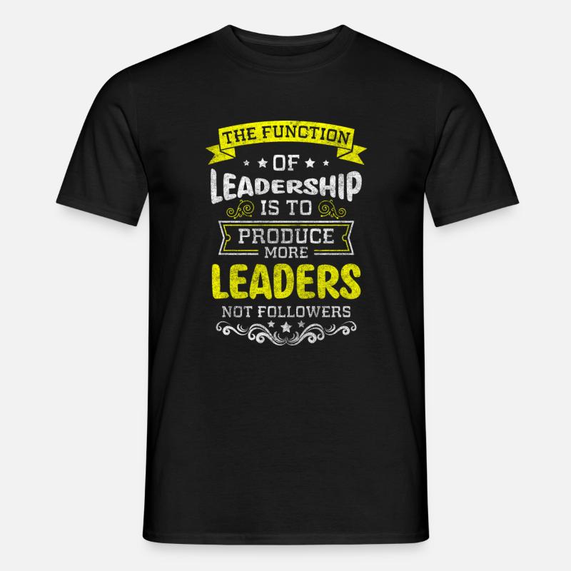 firma manager - Männer T-Shirt - Schwarz