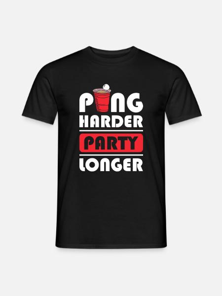 Beer Alcohol Celebration Table - Men's T-Shirt - black