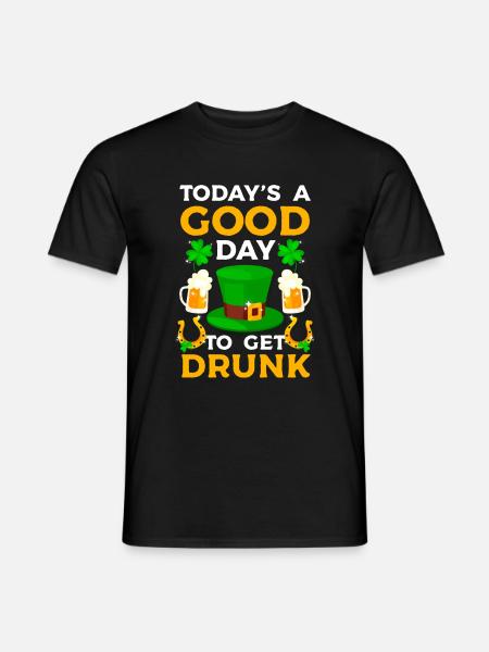 Irland Kleeblatt Urlaub Celtic - Männer T-Shirt - Schwarz