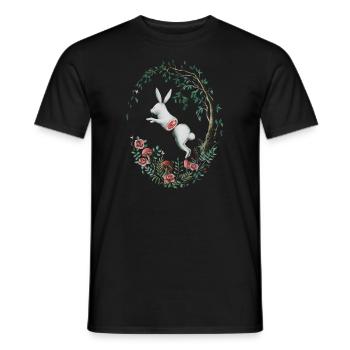 Jump Apart - Art pour les droits des animaux - T-shirt homme - noir - Devant - AI Model Male 178 light (178cm)