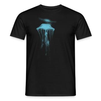 Méduse - T-shirt homme - noir - Devant - AI Model Male 178 light (178cm)