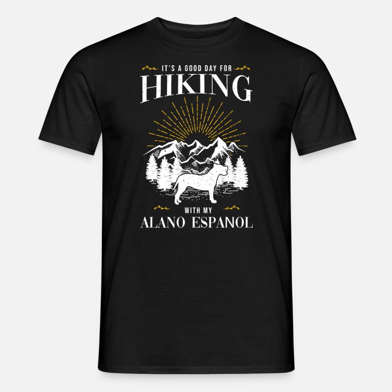 Alano Espanol - Männer T-Shirt - Schwarz