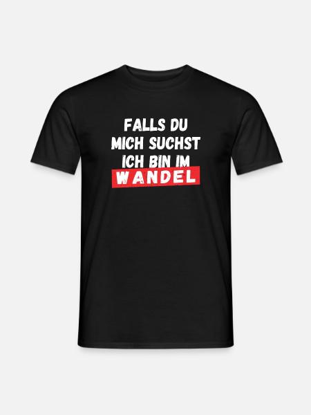 Ich bin im Wandel - Männer T-Shirt - Schwarz