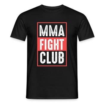 mma Fight club - Männer T-Shirt - Schwarz - Vorne - AI Model Male 178 light (178cm)