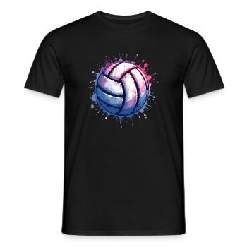Beach Volleyball Volleyball Players - Volleyball Players - Men's T-Shirt - black - Front - AI Model Male 178 light (178cm)