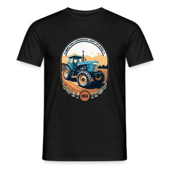 Farmers 2024 - Men's T-Shirt - black - Front - AI Model Male 178 light (178cm)