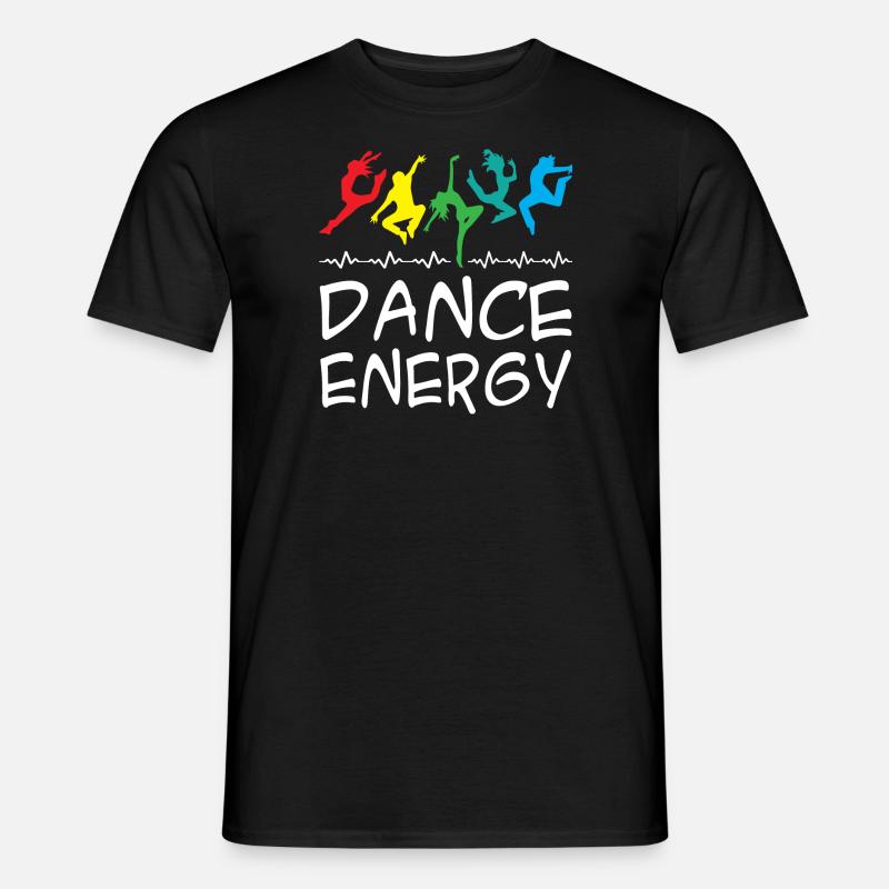 Dance Energy - Männer T-Shirt - Schwarz
