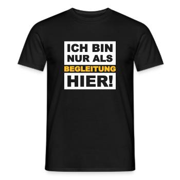 Freund Freundin - Männer T-Shirt - Schwarz - Vorne - AI Model Male 178 light (178cm)