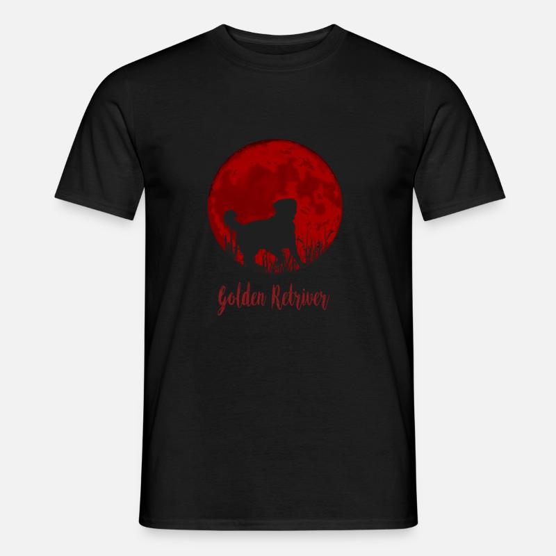 Golden Retriever - Männer T-Shirt - Schwarz