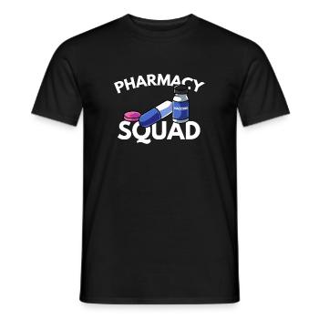 Apotheker Apotheke Pharmazie PTA - Männer T-Shirt - Schwarz - Vorne - AI Model Male 178 light (178cm)
