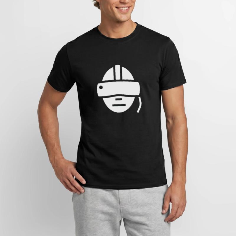 Casque Vr Hacking hacker hacker cyber virtuel T-shirt homme