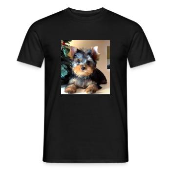 Yorkshire Therjeri - Men's T-Shirt - black - Front - AI Model Male 178 light (178cm)