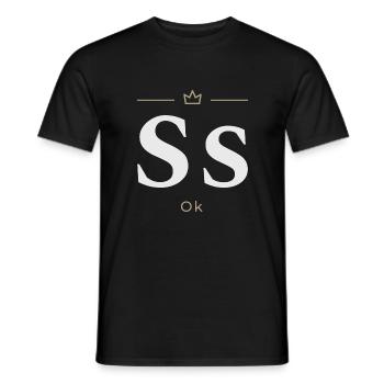 Original on Transparent - T-shirt homme - noir - Devant - AI Model Male 178 light (178cm)