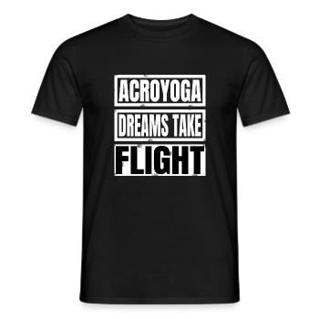 remise en forme cadeau idée drôle citation blagues flexibilité - T-shirt homme - noir - Devant - AI Model Male 178 light (178cm)