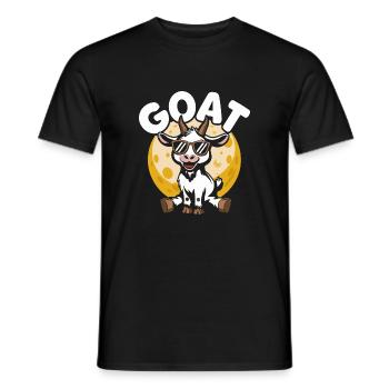 I'm the GOAT - Men's T-Shirt - black - Front - AI Model Male 178 light (178cm)