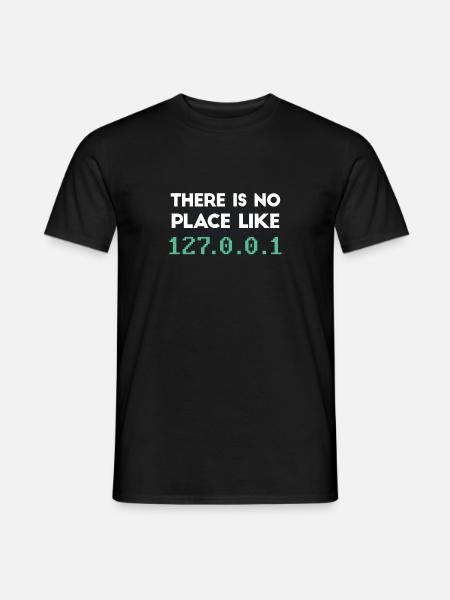 Informatiker Informatik Programmierer Nerd Geek - Männer T-Shirt - Schwarz
