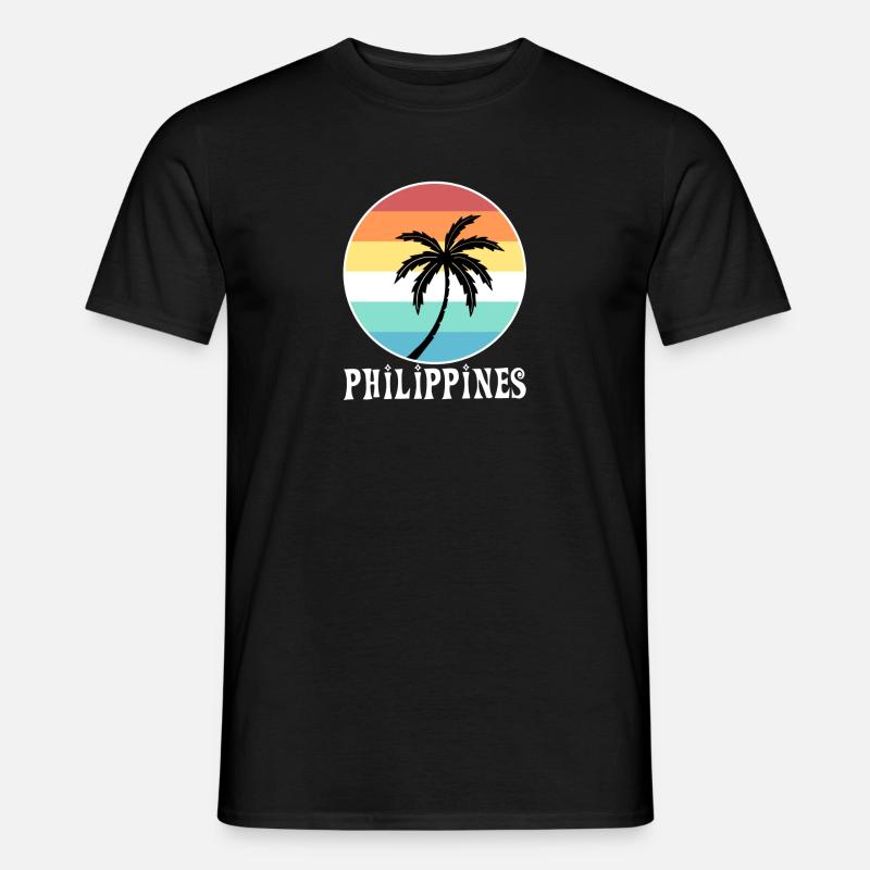 Philippinen - Männer T-Shirt - Schwarz