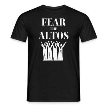 Alto Fear The Altos - T-shirt homme - noir - Devant - AI Model Male 178 light (178cm)
