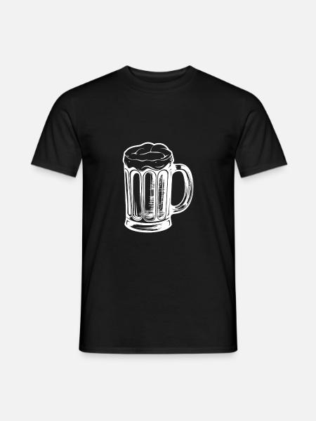 Beer Beer Mug - Men's T-Shirt - black