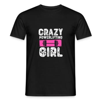Fitness - T-shirt homme - noir - Devant - AI Model Male 178 light (178cm)