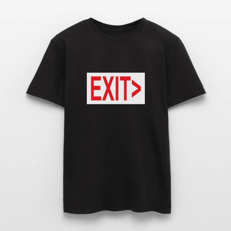 Exit / Exit / Emergency Exit Men's T-Shirt