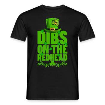 Sticheleien auf den Rotschopf - Männer T-Shirt - Schwarz - Vorne - AI Model Male 178 light (178cm)