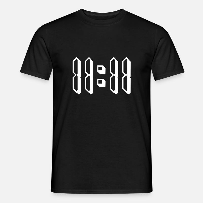 11:11 elf uhr elf - Männer T-Shirt - Schwarz