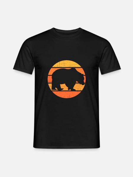 Ours - T-shirt homme - noir