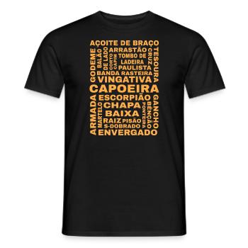 Capoeira Guide - Männer T-Shirt - Schwarz - Vorne - AI Model Male 178 light (178cm)