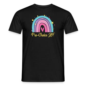Pro-Choice AF Hex The Patriarchy Feminist - Männer T-Shirt - Schwarz - Vorne - AI Model Male 178 light (178cm)