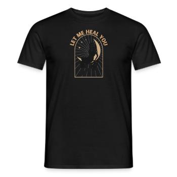 Massage Therapist Heal You Natural Oils - Männer T-Shirt - Schwarz - Vorne - AI Model Male 178 light (178cm)
