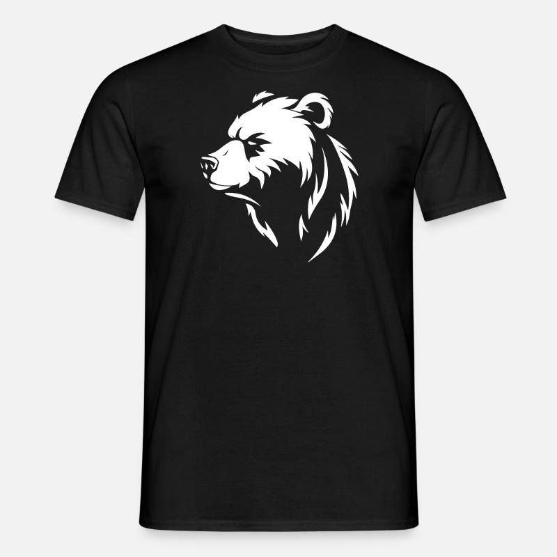 Bear - Men's T-shirt - black