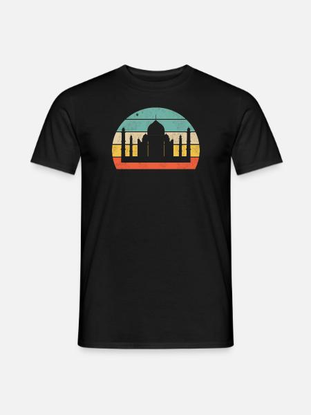 Taj Mahal - Men's T-Shirt - black
