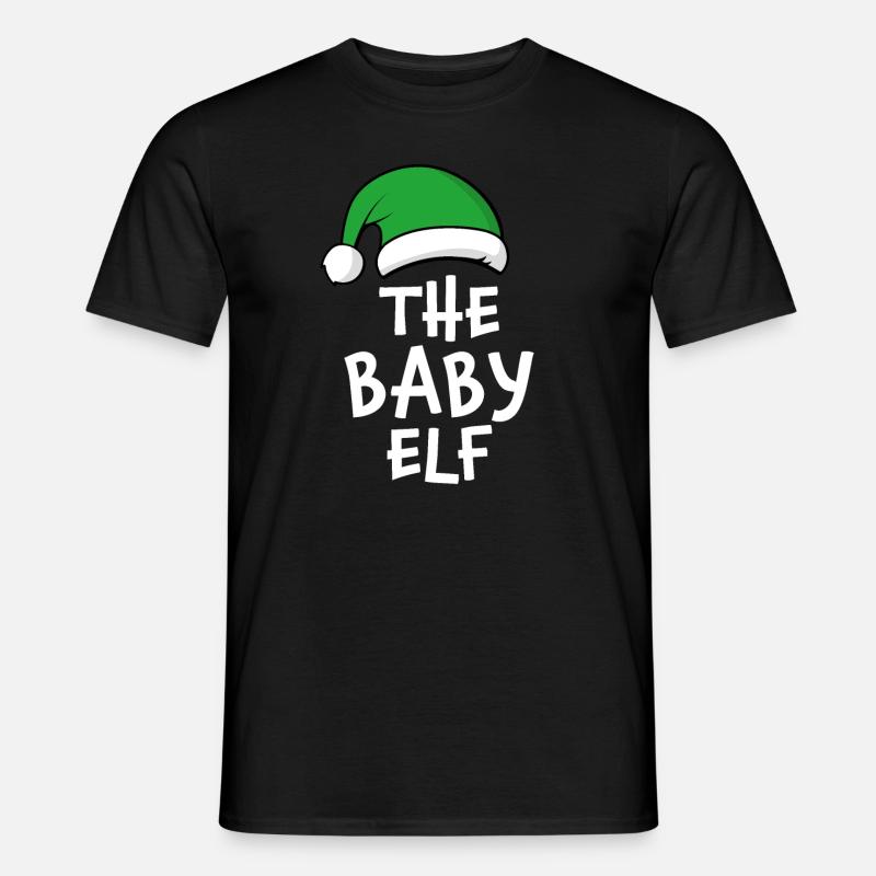Le bébé elfe - T-shirt homme - noir