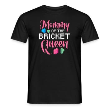 Mommy of the bricket queen - Männer T-Shirt - Schwarz - Vorne - AI Model Male 178 light (178cm)