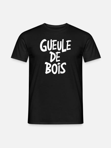 Gueule de bois - T-shirt homme - noir