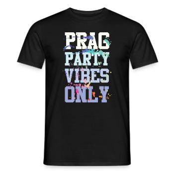 Prag Party Vibes - Männer T-Shirt - Schwarz - Vorne - AI Model Male 178 light (178cm)