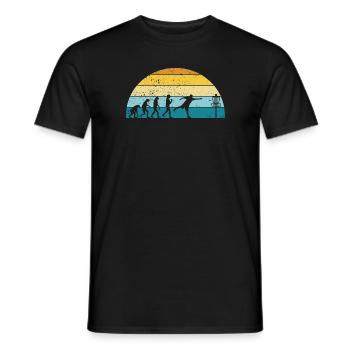 Disc Golf - Disc Golfing Spieler Ultimate Frisbee - Männer T-Shirt - Schwarz - Vorne - AI Model Male 178 light (178cm)