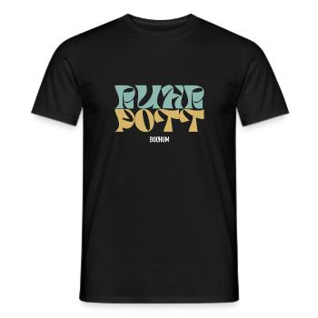 Ruhrpott Bochum vol. 2 - Männer T-Shirt - Schwarz - Vorne - AI Model Male 178 light (178cm)