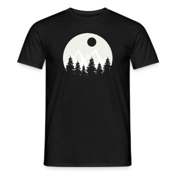Travel - Männer T-Shirt - Schwarz - Vorne - AI Model Male 178 light (178cm)