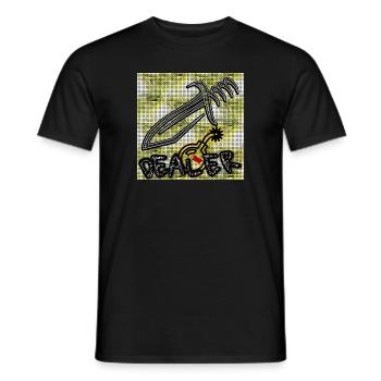 DEALER - Club WoW - Men's T-Shirt - black - Front - AI Model Male 178 light (178cm)