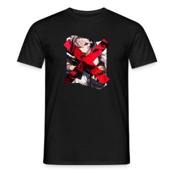 Ne perdez jamais votre cible - T-shirt homme - noir - Devant - AI Model Male 178 light (178cm)