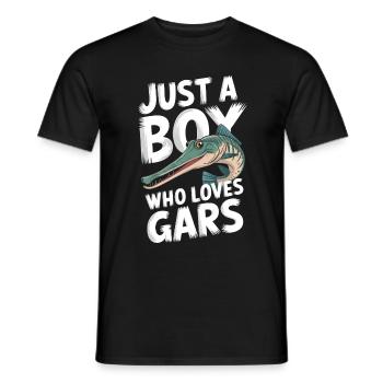 Gar - Männer T-Shirt - Schwarz - Vorne - AI Model Male 178 light (178cm)