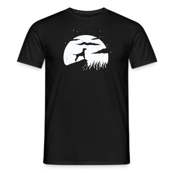 Vizsla - Men's T-Shirt - black - Front - AI Model Male 178 light (178cm)
