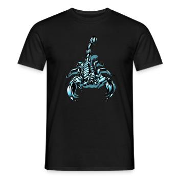 IDÉE CADEAU SCORPIO METAL - T-shirt homme - noir - Devant - AI Model Male 178 light (178cm)