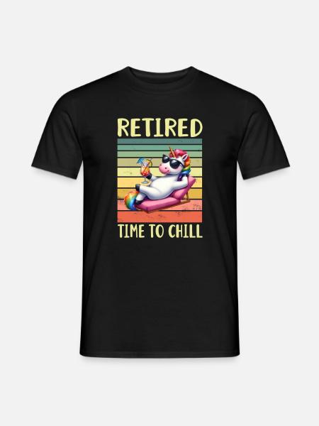 Retraité Retraité - T-shirt homme - noir