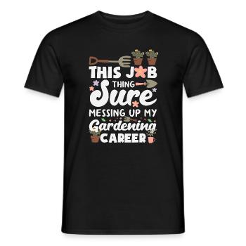 Garten- Und Pflanzenliebhaber Geschenke - Männer T-Shirt - Schwarz - Vorne - AI Model Male 178 light (178cm)